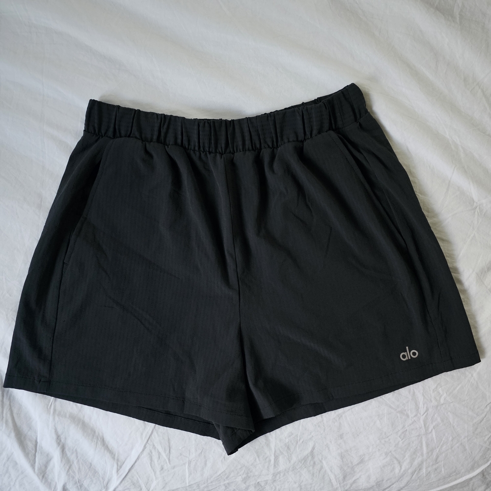 ALO Yoga Black Athletic Shorts
